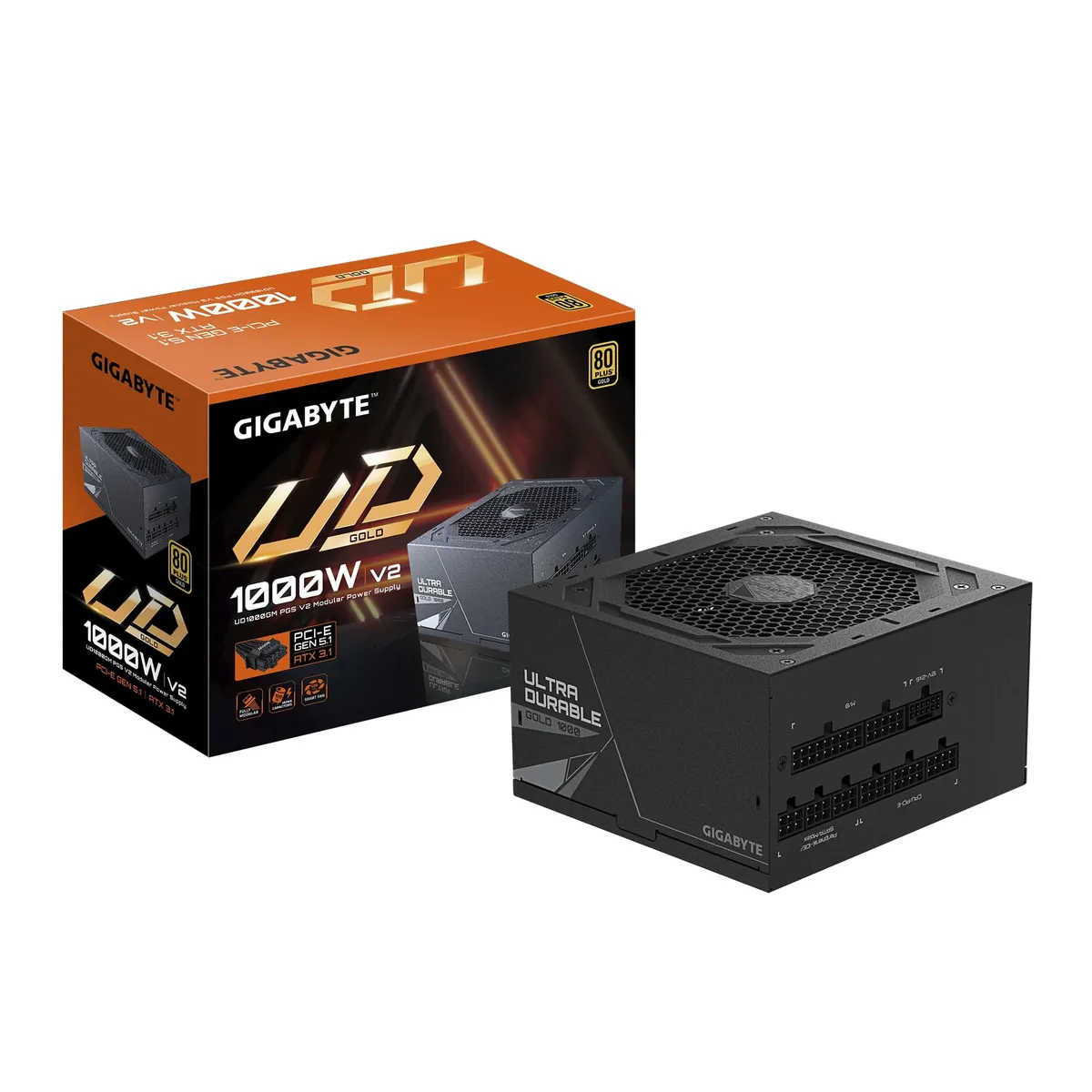 Блок живлення Gigabyte GP-UD1000GM PG5 V2 1000W - мініатюра 7