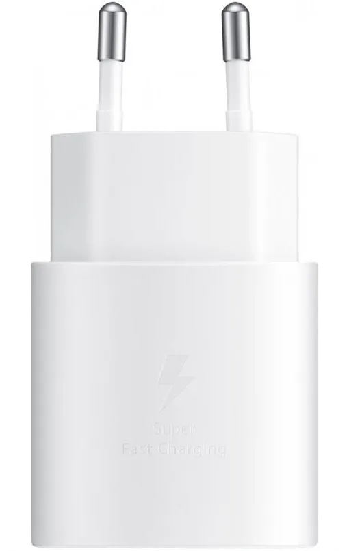 Мережевий зарядний пристрій Samsung EP-TA800 25W Type-C White (EP-TA800NWE) OEM - мініатюра 2