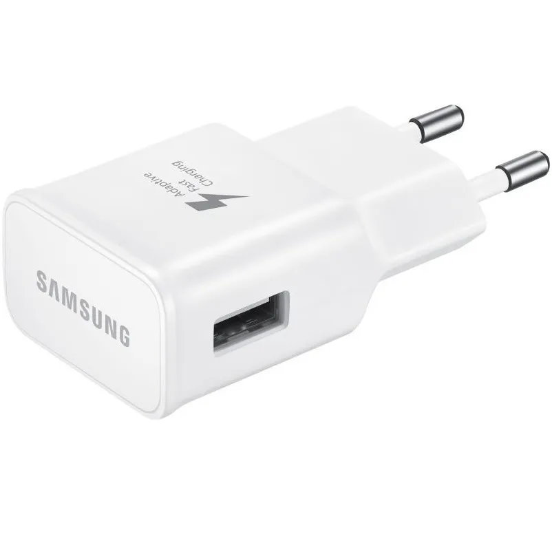 Мережевий зарядний пристрій Samsung EP-TA200 15W White (EP-TA200NWE) OEM - зображення 1