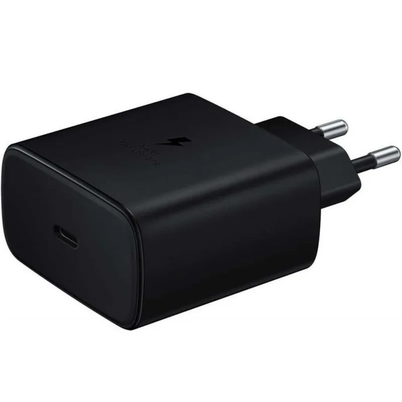 Мережевий зарядний пристрій Samsung EP-TA845 45W Type-C Black (EP-TA845NBE) OEM - зображення 1