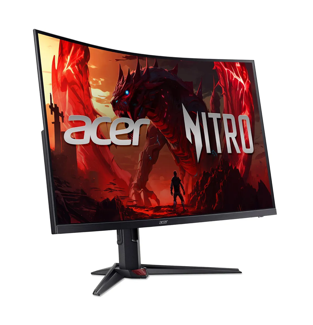 Монітор Acer 31.5" XZ323QUZ1bmiiprx (UM.HX3EE.105) VA Black 280Hz - мініатюра 3