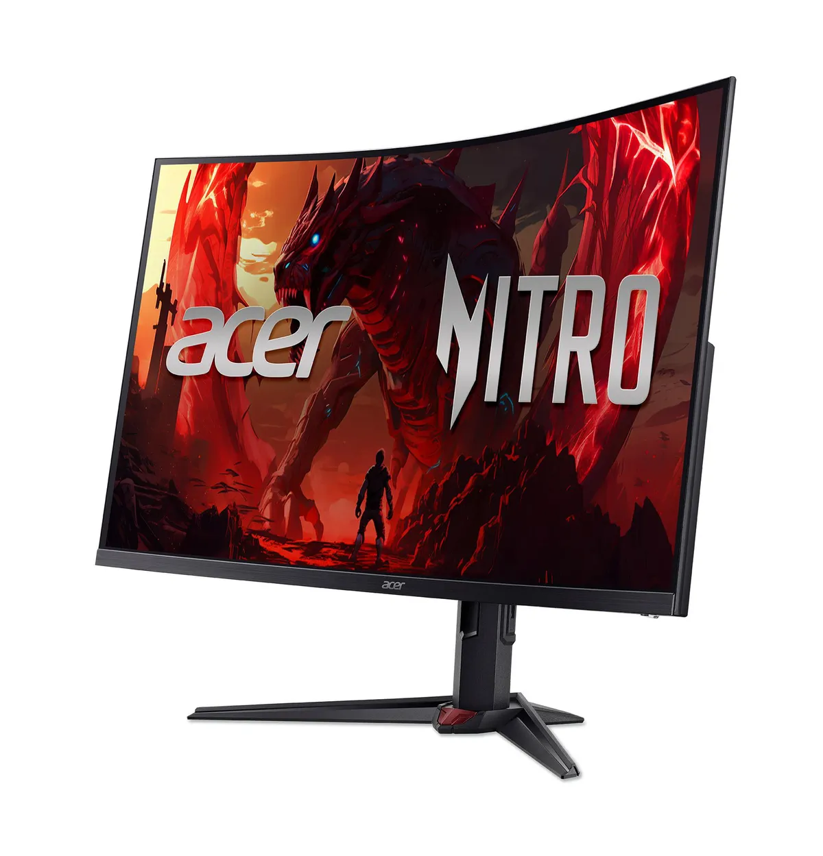 Монітор Acer 31.5" XZ323QUZ1bmiiprx (UM.HX3EE.105) VA Black 280Hz - мініатюра 4