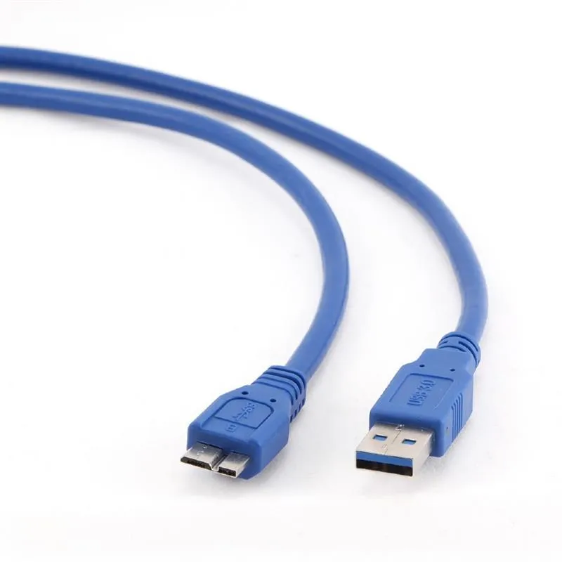 Кабель Gembird USB - microUSB Type-B (M/M), 1.8 м, синій (CCP-mUSB3-AMBM-6) - зображення 1