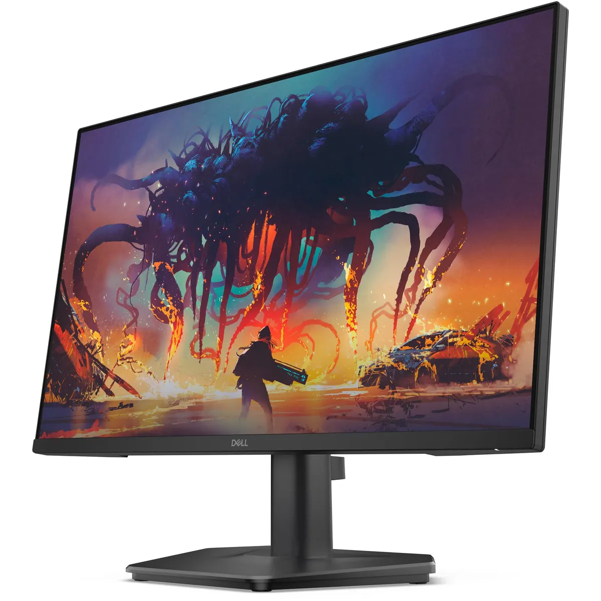 Монiтор Dell 23.8" SE2425HG (210-BSNR) IPS Black 200Hz - мініатюра 6