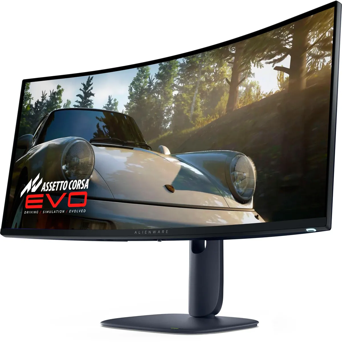 Монiтор Dell 34.2" Alienware AW3425DW (210-BRTW) QD-OLED Black Curved 240Hz - мініатюра 2