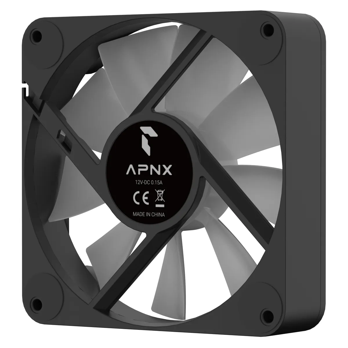 Вентилятор APNX FP1-120 ARGB Black - 3 Pack (APF3-PF11257.11) - мініатюра 10