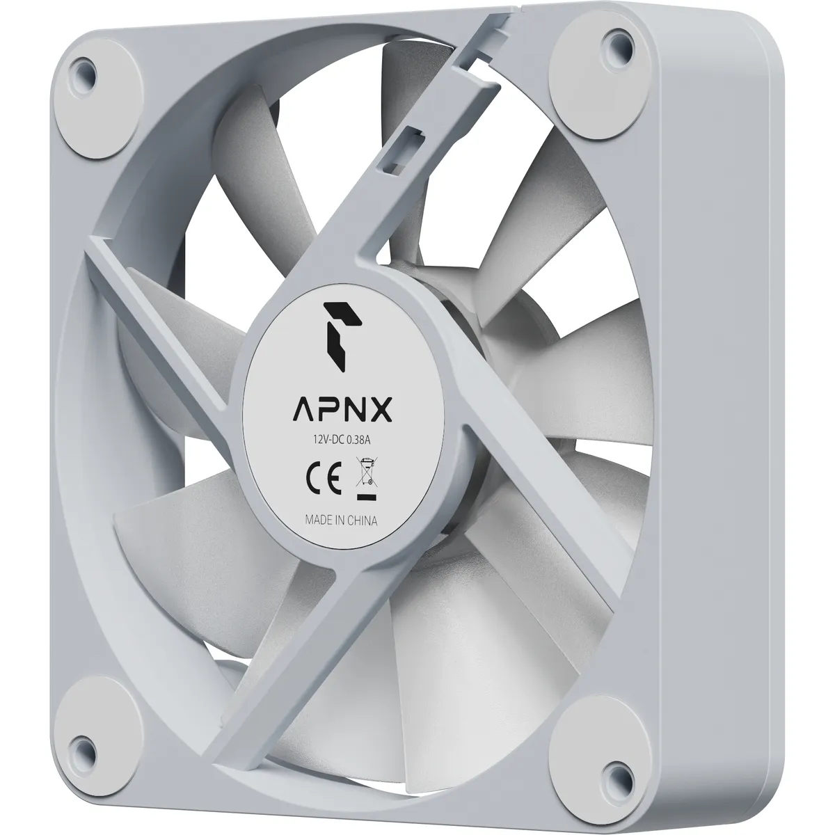 Вентилятор APNX FP1-R 120 ARGB White - 3 Pack (APF3-PF11267.21) - мініатюра 3