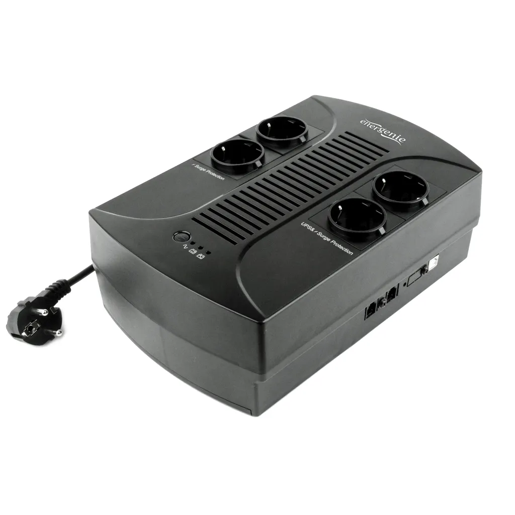 Джерело безперебійного живлення EnerGenie EG-UPS-001 650VA - зображення 1