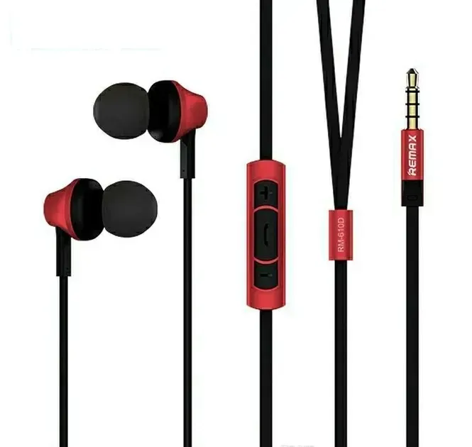 Гарнітура Remax RM-610D Red (6954851218111) - зображення 1