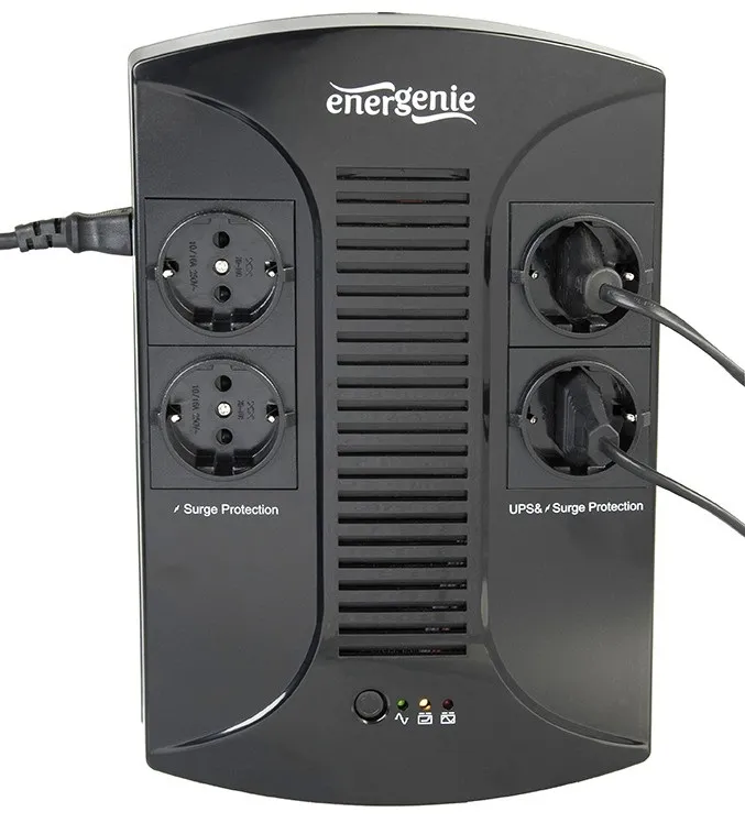 Джерело безперебійного живлення EnerGenie EG-UPS-002 850VA - мініатюра 2