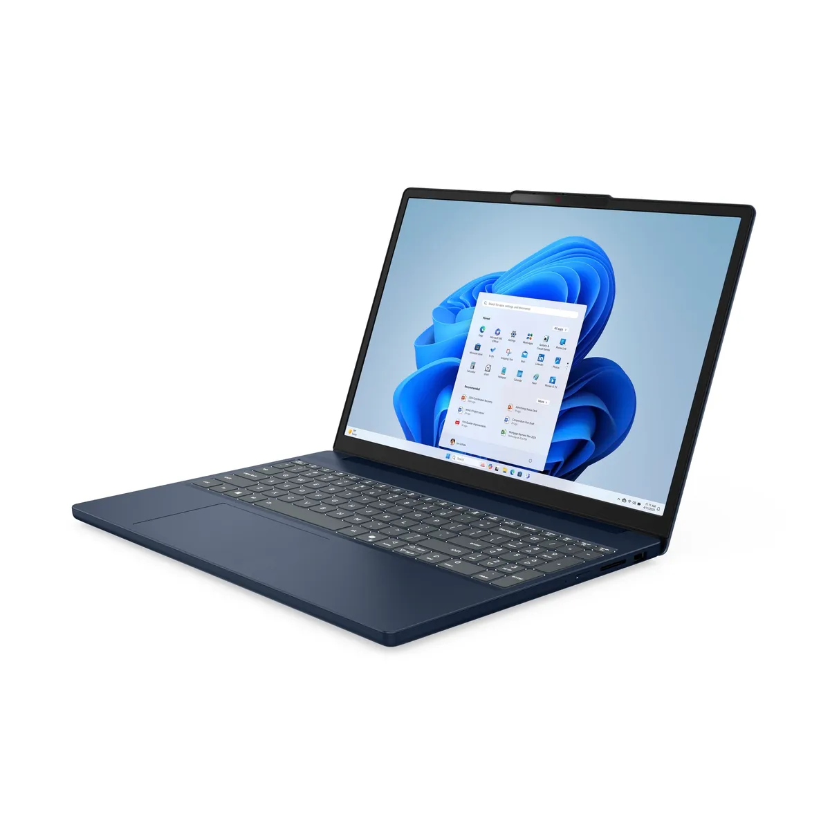 Ноутбук Lenovo IdeaPad Slim 3 15IRH10 (83K100J8RA) Cosmic Blue - мініатюра 4