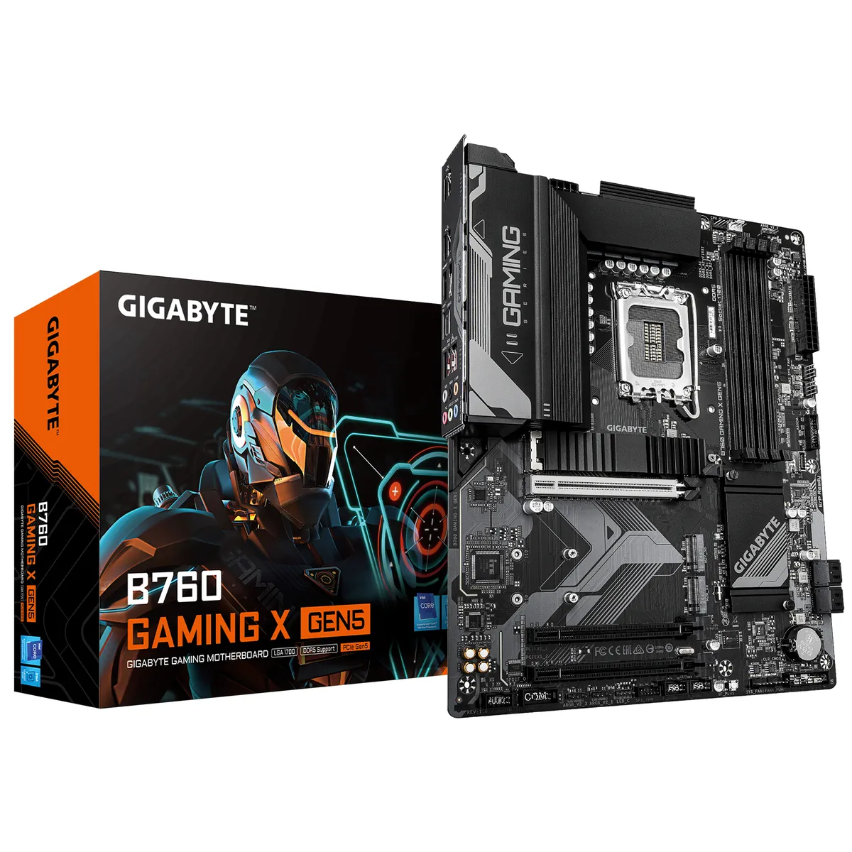 Материнська плата Gigabyte B760 Gaming X Gen5 Socket 1700 - зображення 1