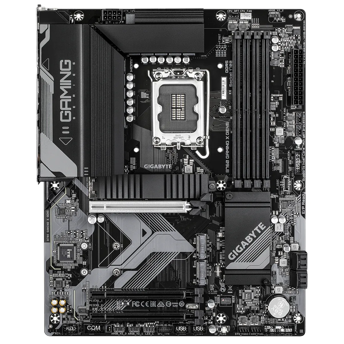 Материнська плата Gigabyte B760 Gaming X Gen5 Socket 1700 - мініатюра 2