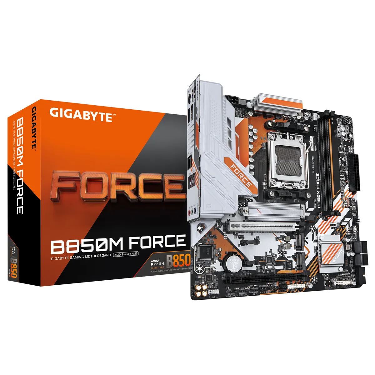 Материнська плата Gigabyte B850M Force Socket AM5 - зображення 1