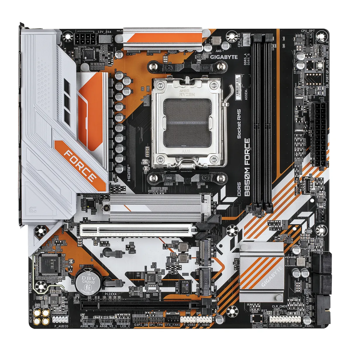 Материнська плата Gigabyte B850M Force Socket AM5 - мініатюра 4