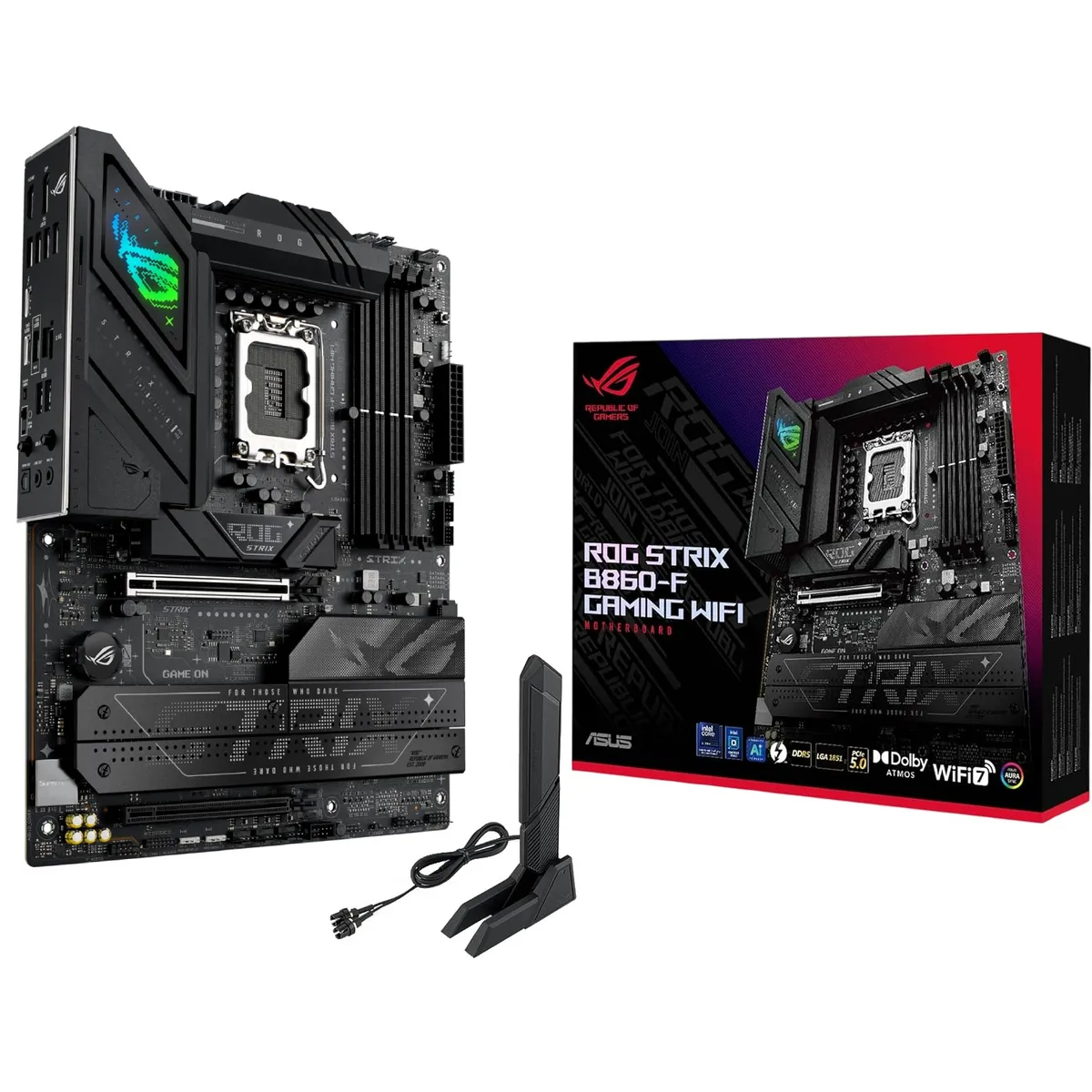 Материнська плата Asus ROG Strix B860-F Gaming WiFi Socket 1851 - мініатюра 12