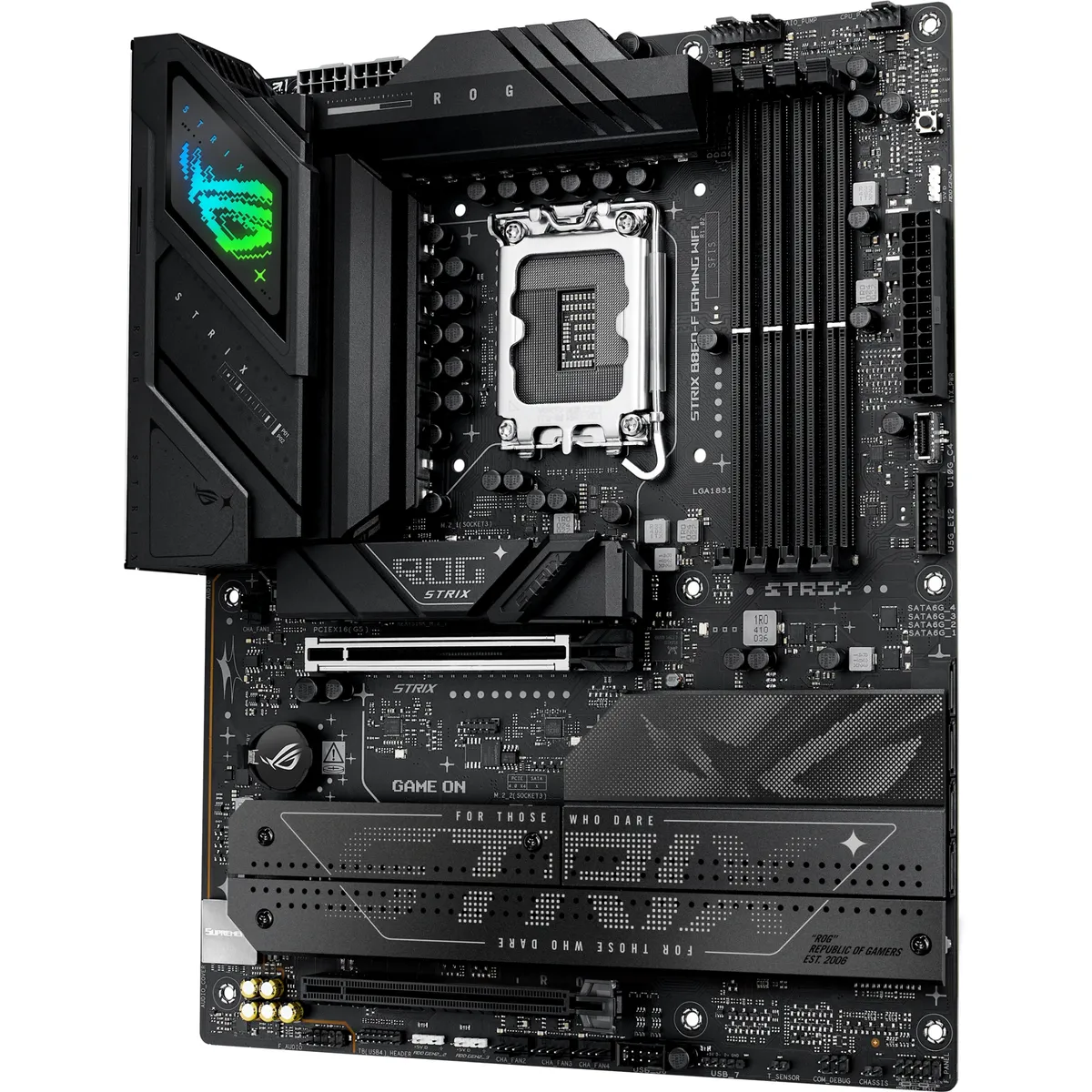 Материнська плата Asus ROG Strix B860-F Gaming WiFi Socket 1851 - мініатюра 2
