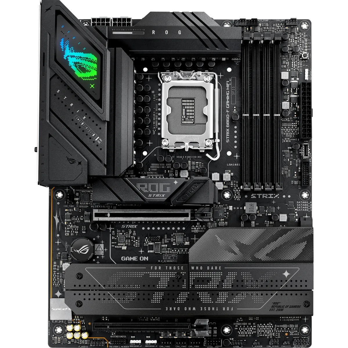 Материнська плата Asus ROG Strix B860-F Gaming WiFi Socket 1851 - мініатюра 3