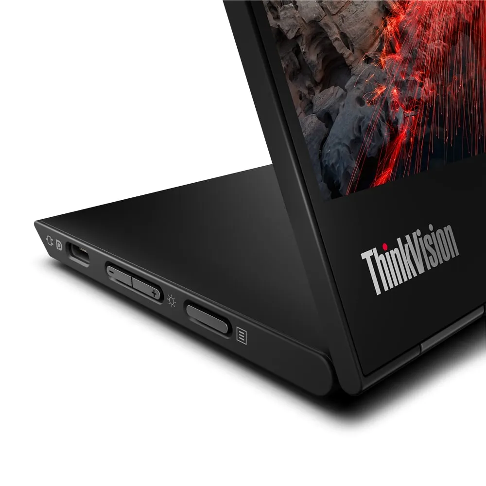 Монiтор Lenovo ThinkVision 14" M14t Gen2 (63FDUAT6WL) IPS Black - мініатюра 5