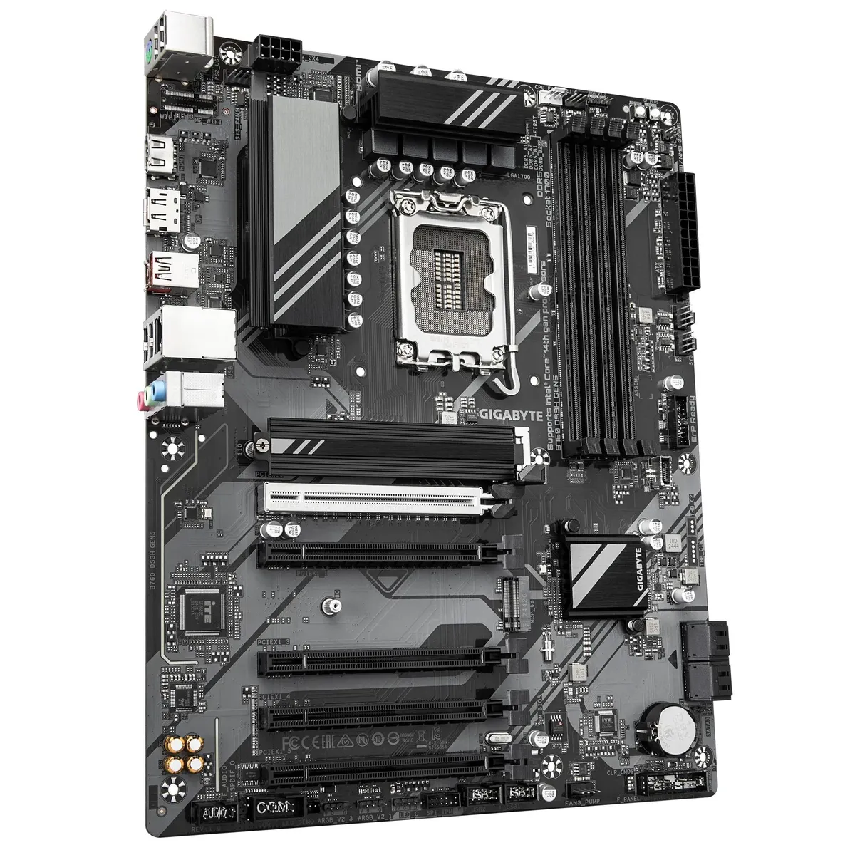 Материнська плата Gigabyte B760 DS3H Gen5 Socket 1700 - мініатюра 3