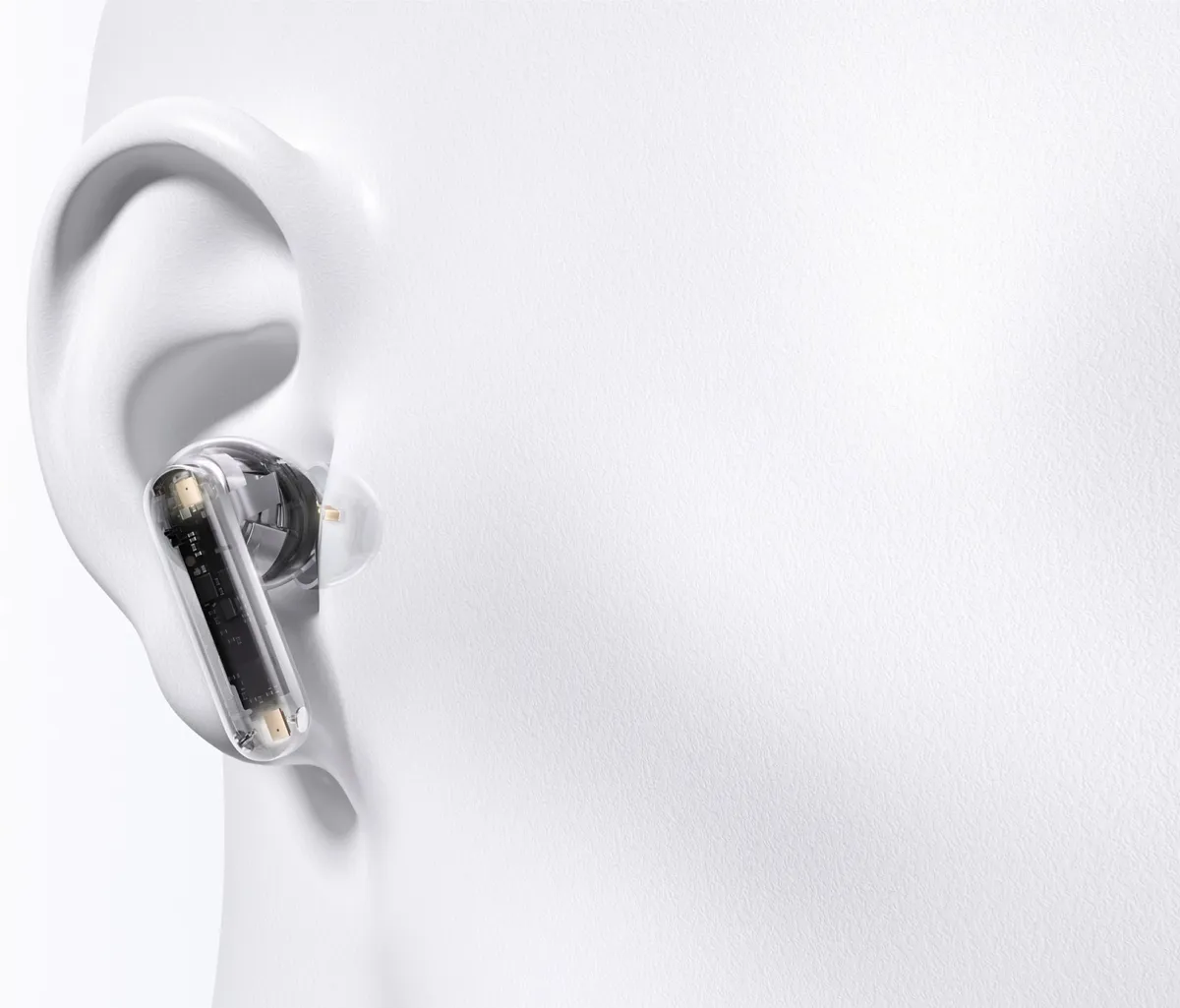 Bluetooth-гарнітура Oppo Enco X3s ETED1 Nebula Silver - мініатюра 7