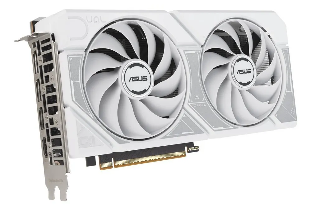 Відеокарта GF RTX 5060 8GB GDDR7 Dual OC White Asus (DUAL-RTX5060-O8G) - мініатюра 2