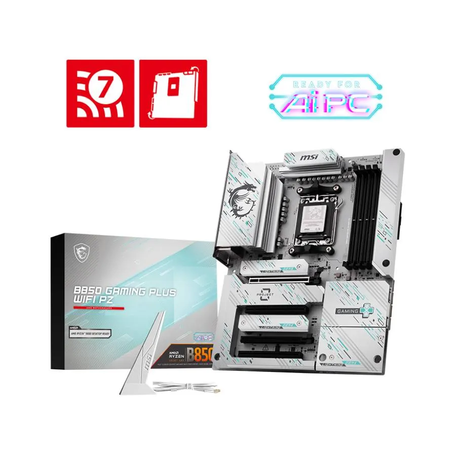 Материнська плата MSI B850 Gaming Plus WiFi PZ Socket AM5 - зображення 1