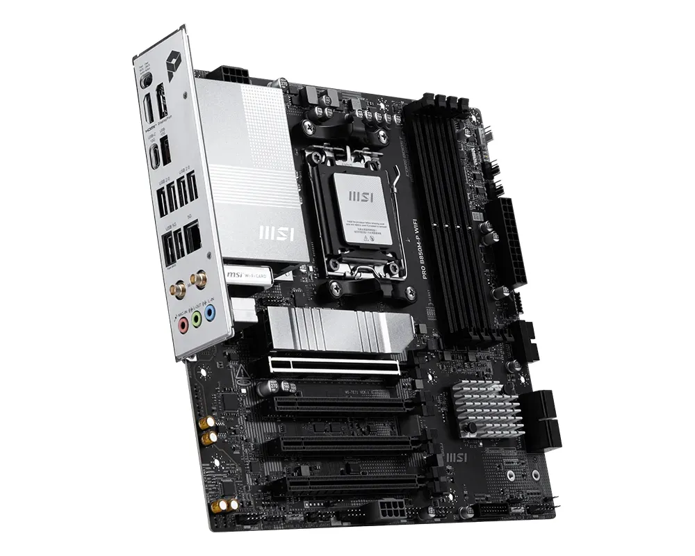 Материнська плата MSI Pro B850M-P WiFi Socket AM5 - мініатюра 8