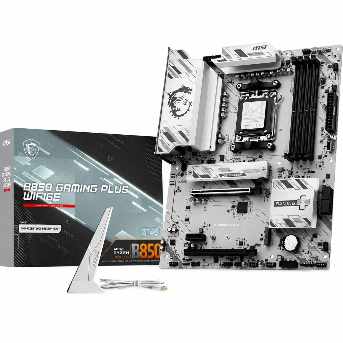 Материнська плата MSI B850 Gaming Plus WiFi6E Socket AM5 - мініатюра 10