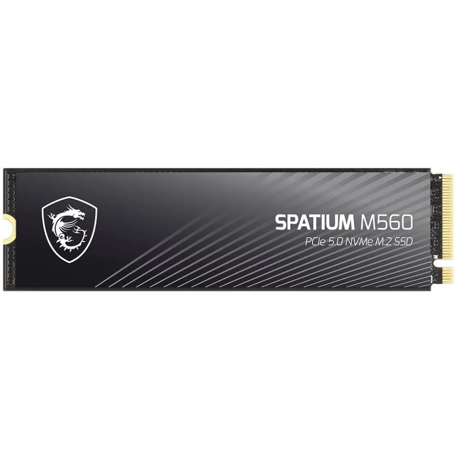 Накопичувач SSD 2TB MSI Spatium M560 M.2 2280 PCIe 5.0 x4 NVMe 3D NAND (S78-440Q940-P83) - зображення 1