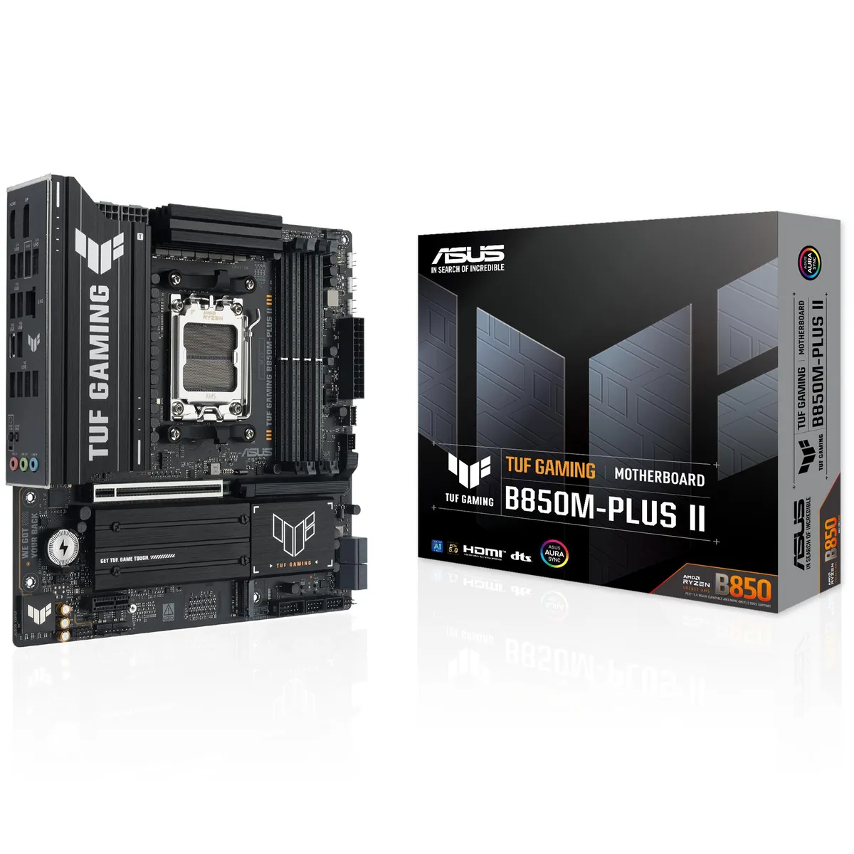 Материнська плата Asus TUF Gaming B850M-Plus II Socket AM5 - зображення 1