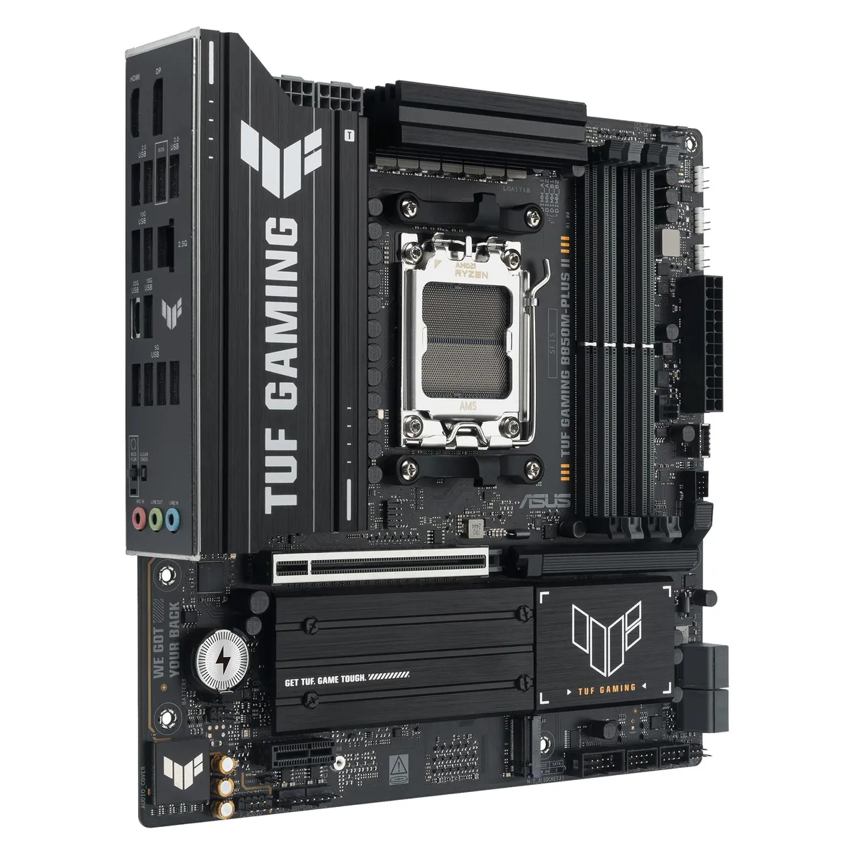 Материнська плата Asus TUF Gaming B850M-Plus II Socket AM5 - мініатюра 3