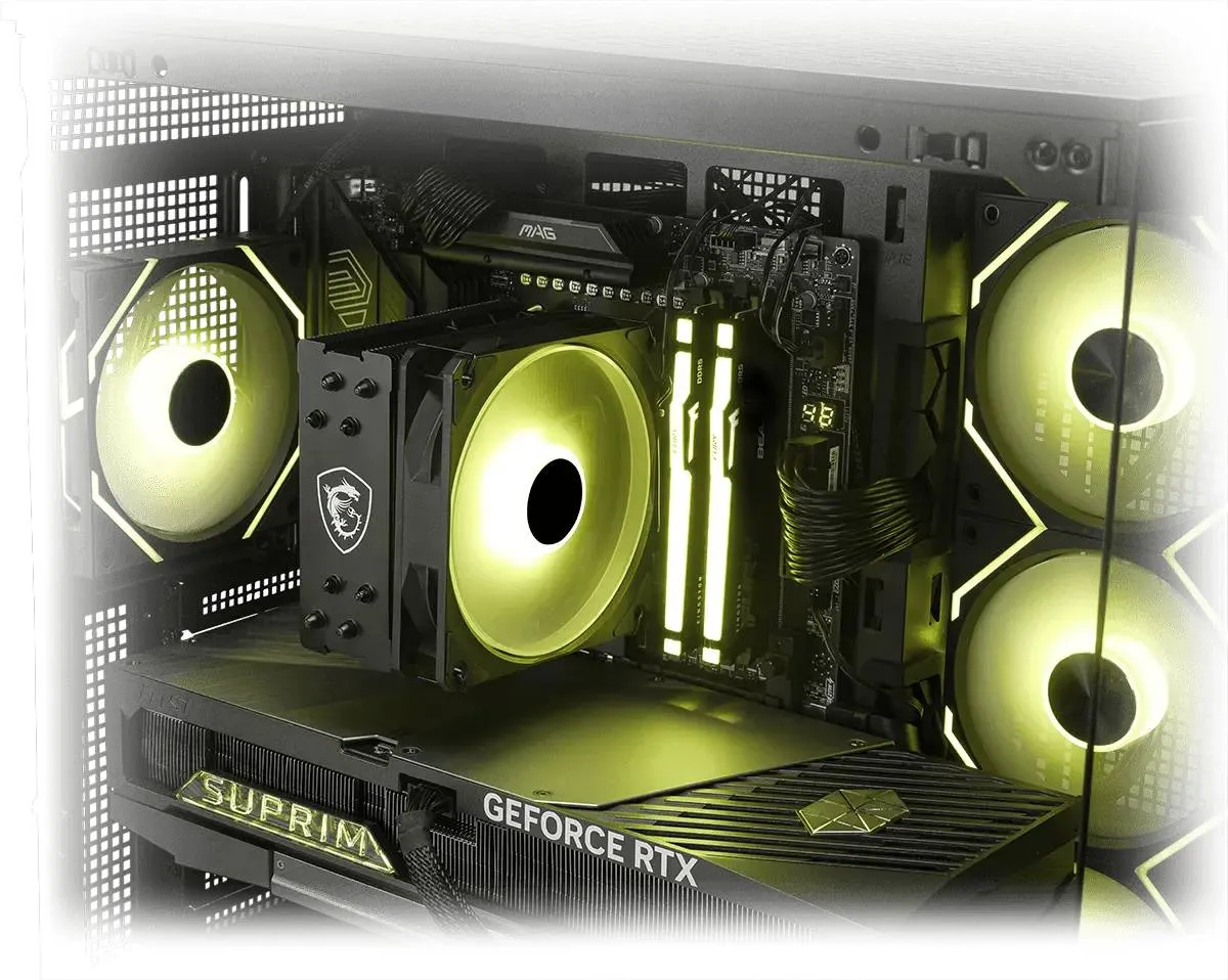 Кулер процесорний MSI Mag Corefrozr AA13 White - мініатюра 5