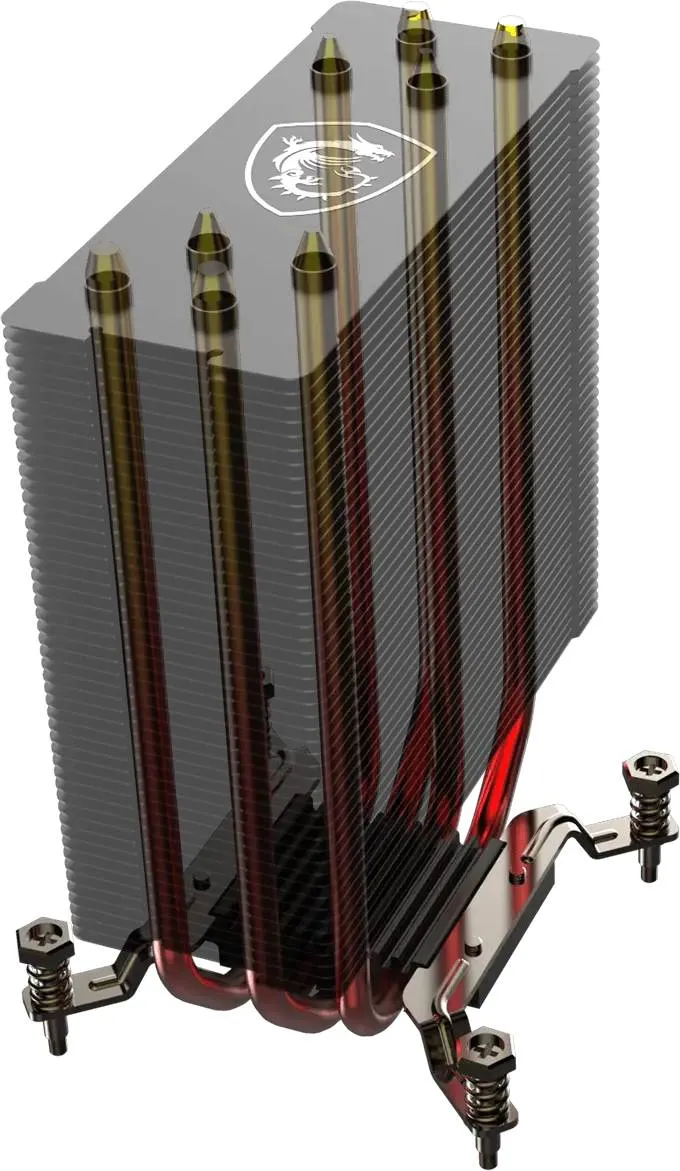 Кулер процесорний MSI Mag Corefrozr AA13 Black - мініатюра 4