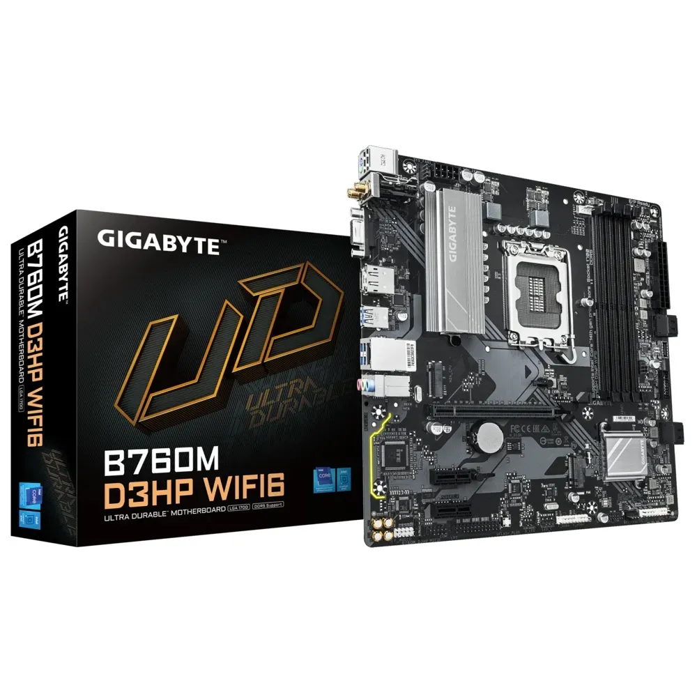 Материнська плата Gigabyte B760M D3HP WiFi6 Socket 1700 - зображення 1