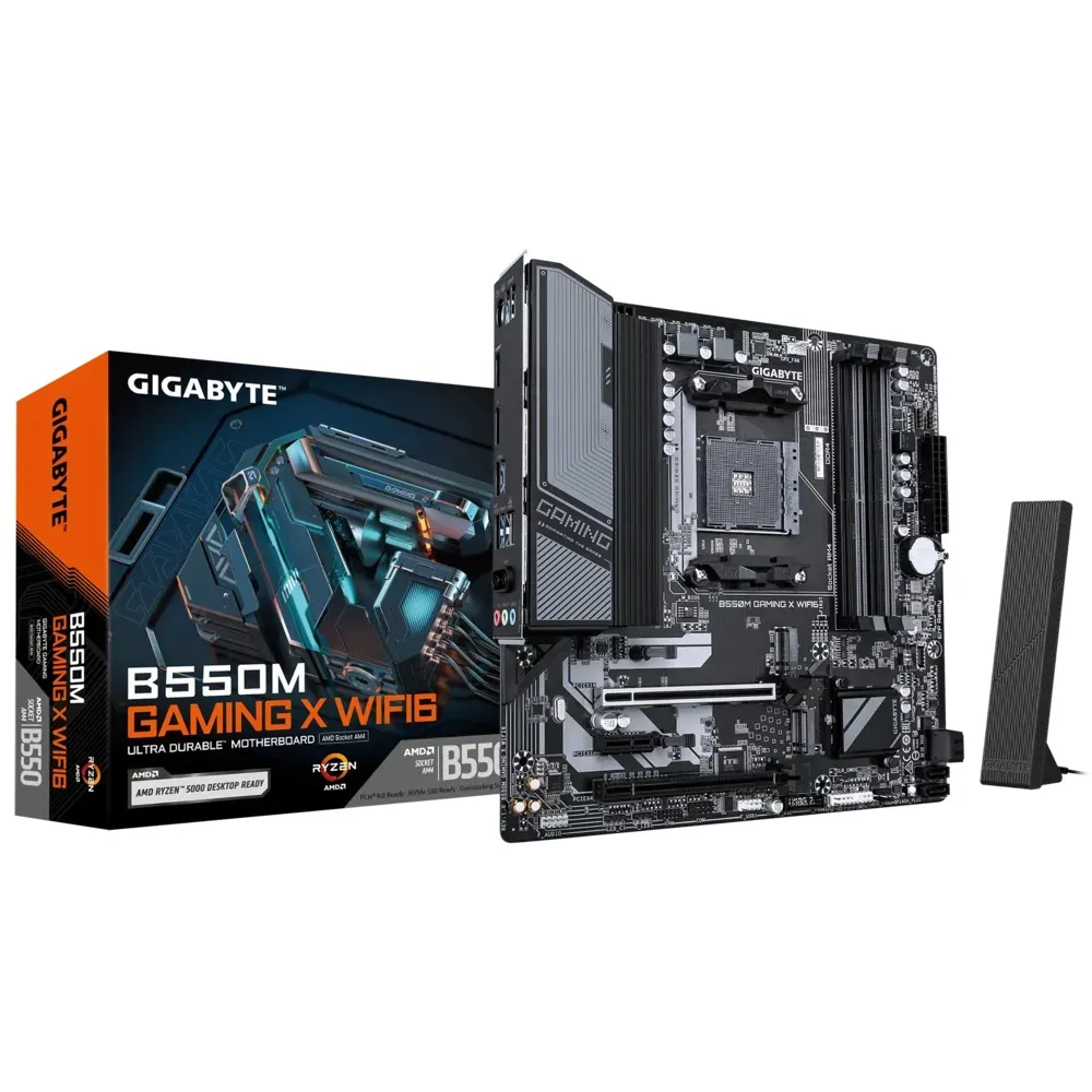 Материнська плата Gigabyte B550M Gaming X WiFi6 Socket AM4 - зображення 1