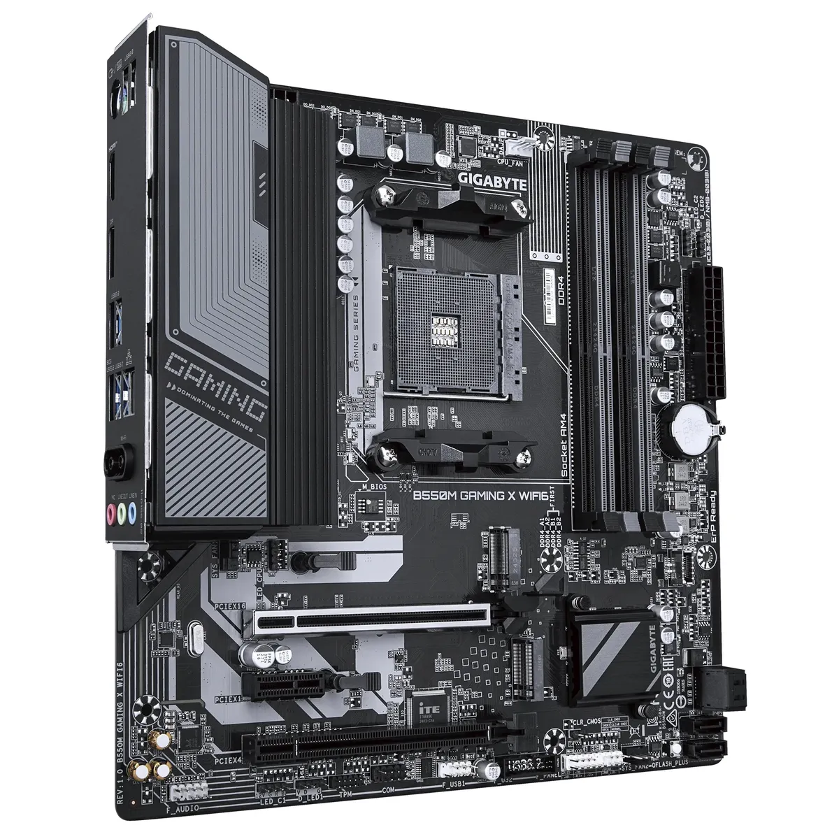 Материнська плата Gigabyte B550M Gaming X WiFi6 Socket AM4 - мініатюра 3