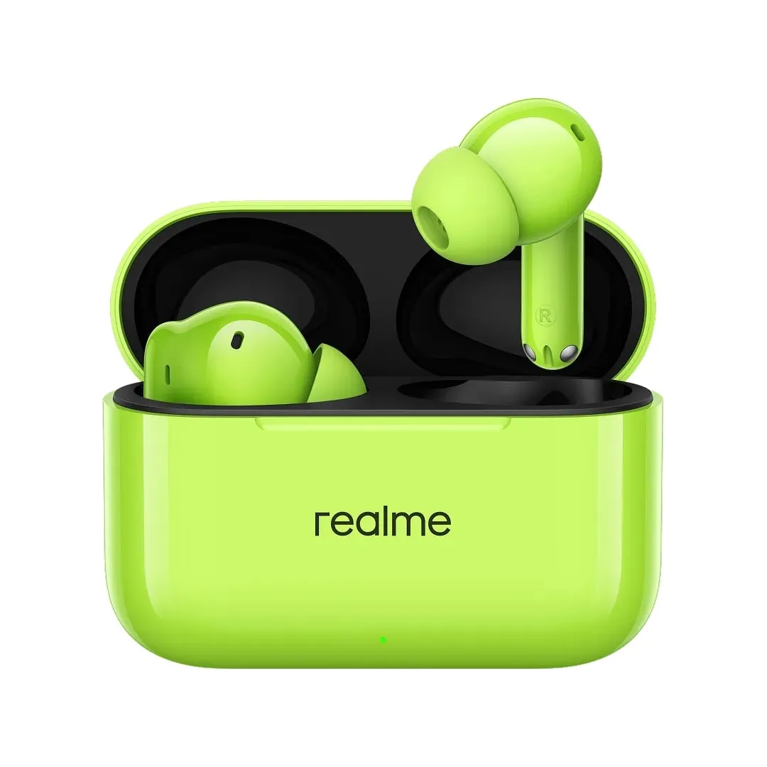 Bluetooth-гарнітура Realme Buds T200 Neon Green_EU - мініатюра 2