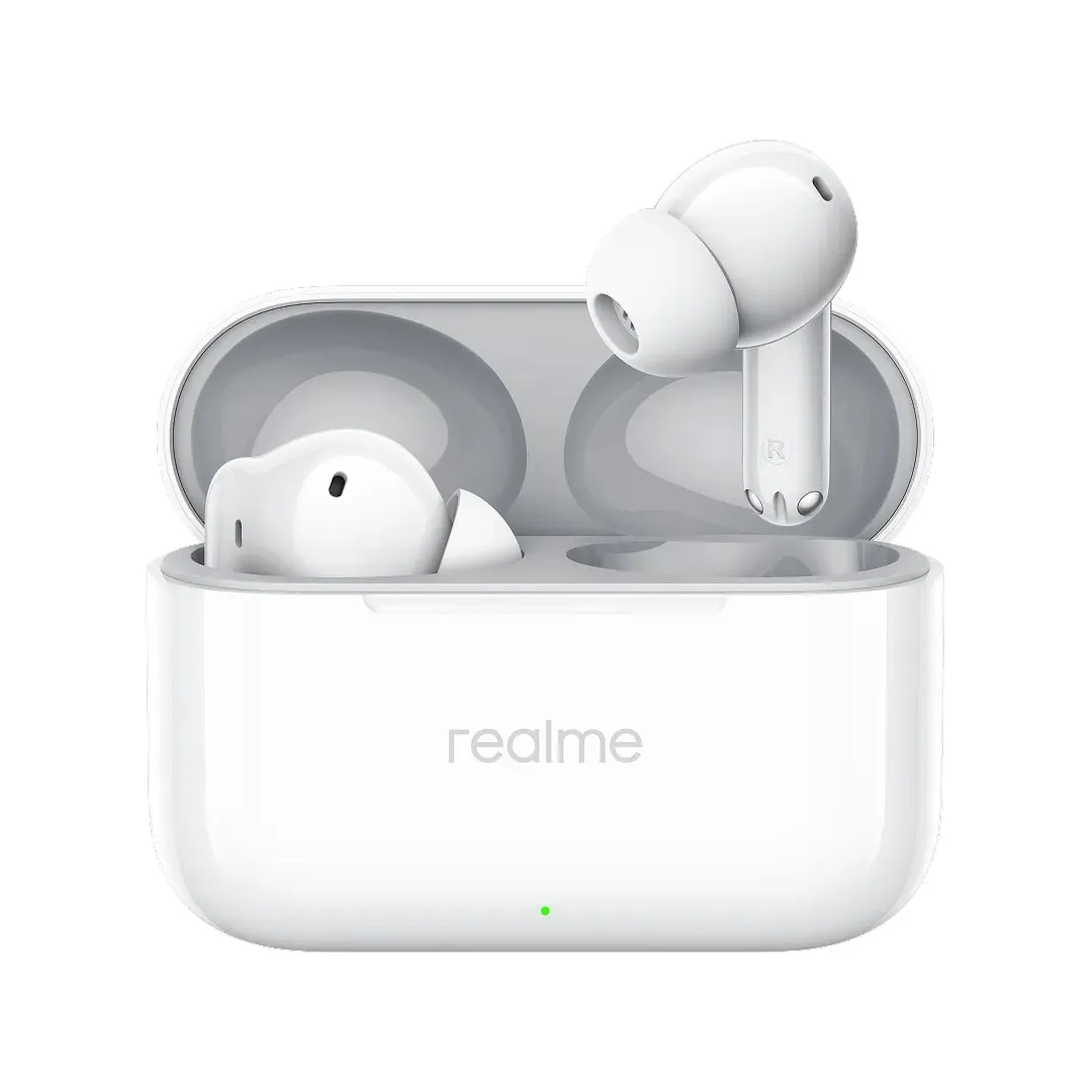 Bluetooth-гарнітура Realme Buds T200 Snowy White_EU - зображення 1