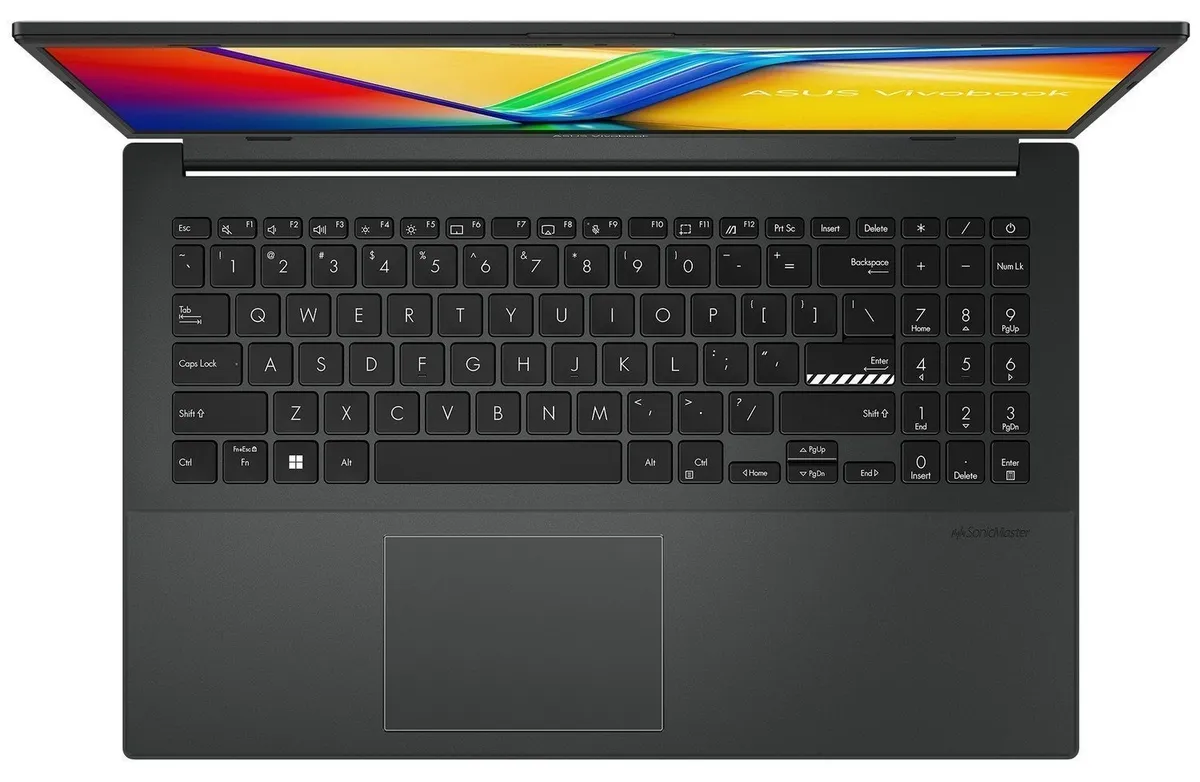 Ноутбук Asus Vivobook Go 15 E1504FA-BQ050 (90NB0ZR2-M03ZN0) Mixed Black - мініатюра 2
