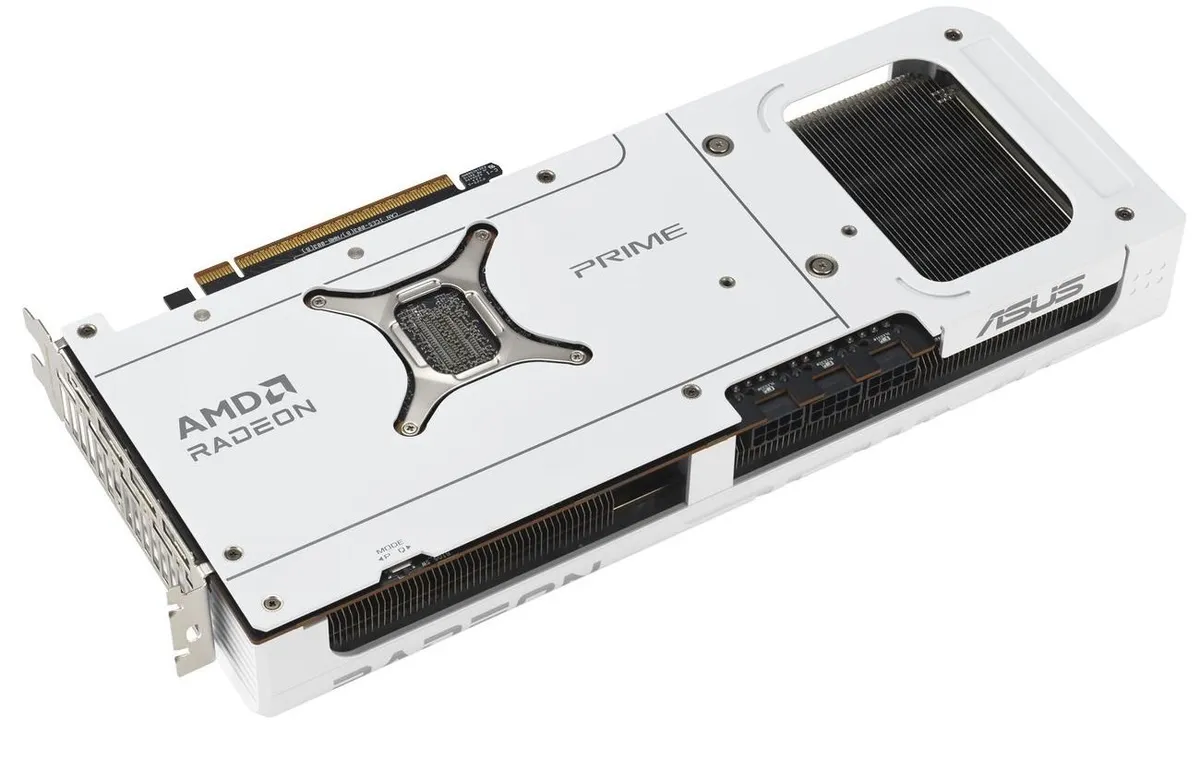 Відеокарта AMD Radeon RX 9070 XT 16GB GDDR6 Prime White OC Asus (PRIME-RX9070XT-O16G-WHITE) - мініатюра 12