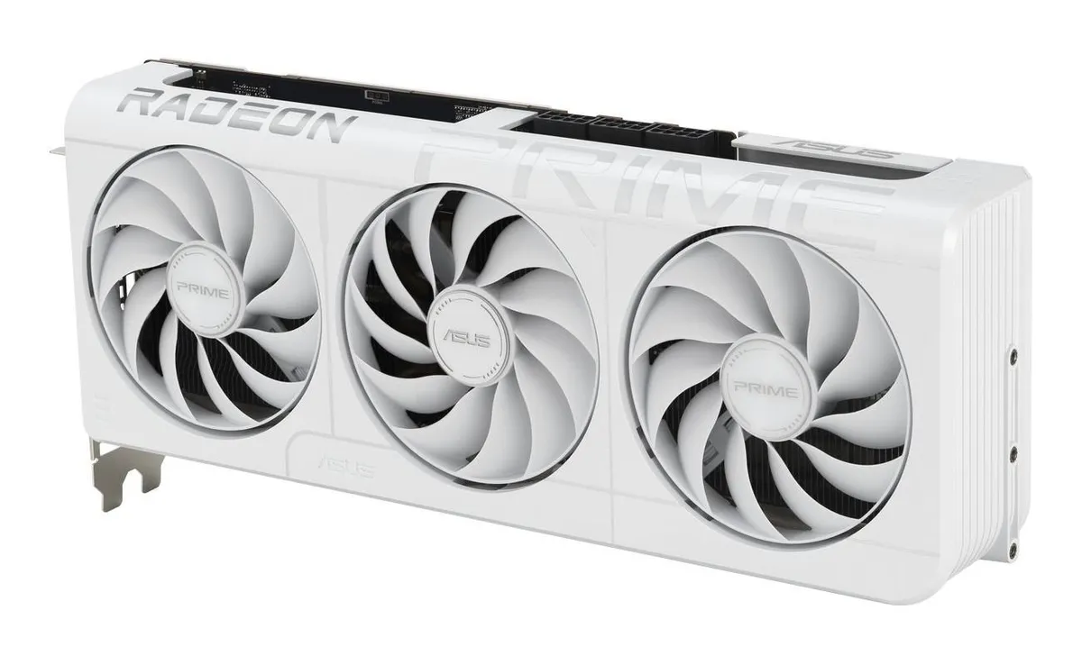 Відеокарта AMD Radeon RX 9070 XT 16GB GDDR6 Prime White OC Asus (PRIME-RX9070XT-O16G-WHITE) - мініатюра 8