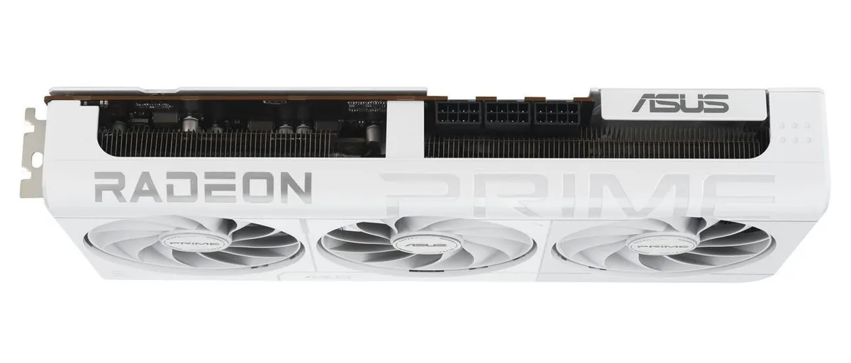 Відеокарта AMD Radeon RX 9070 XT 16GB GDDR6 Prime White OC Asus (PRIME-RX9070XT-O16G-WHITE) - мініатюра 9