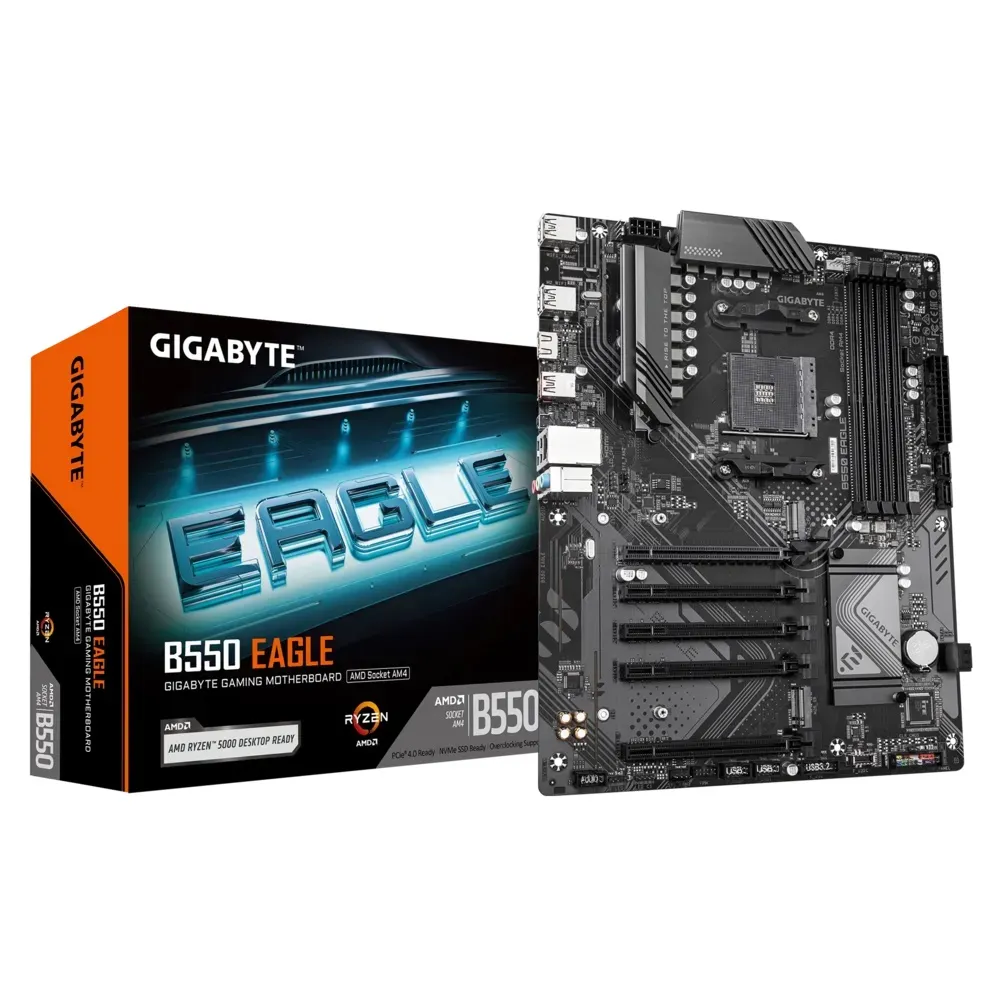 Материнська плата Gigabyte B550 Eagle Socket AM4 - зображення 1