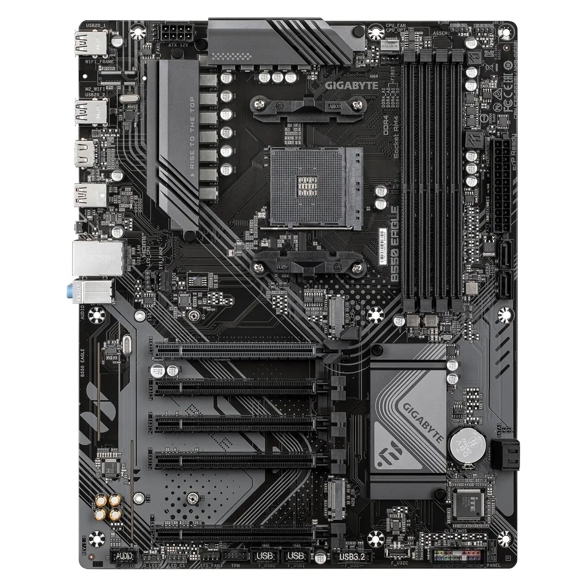 Материнська плата Gigabyte B550 Eagle Socket AM4 - мініатюра 2