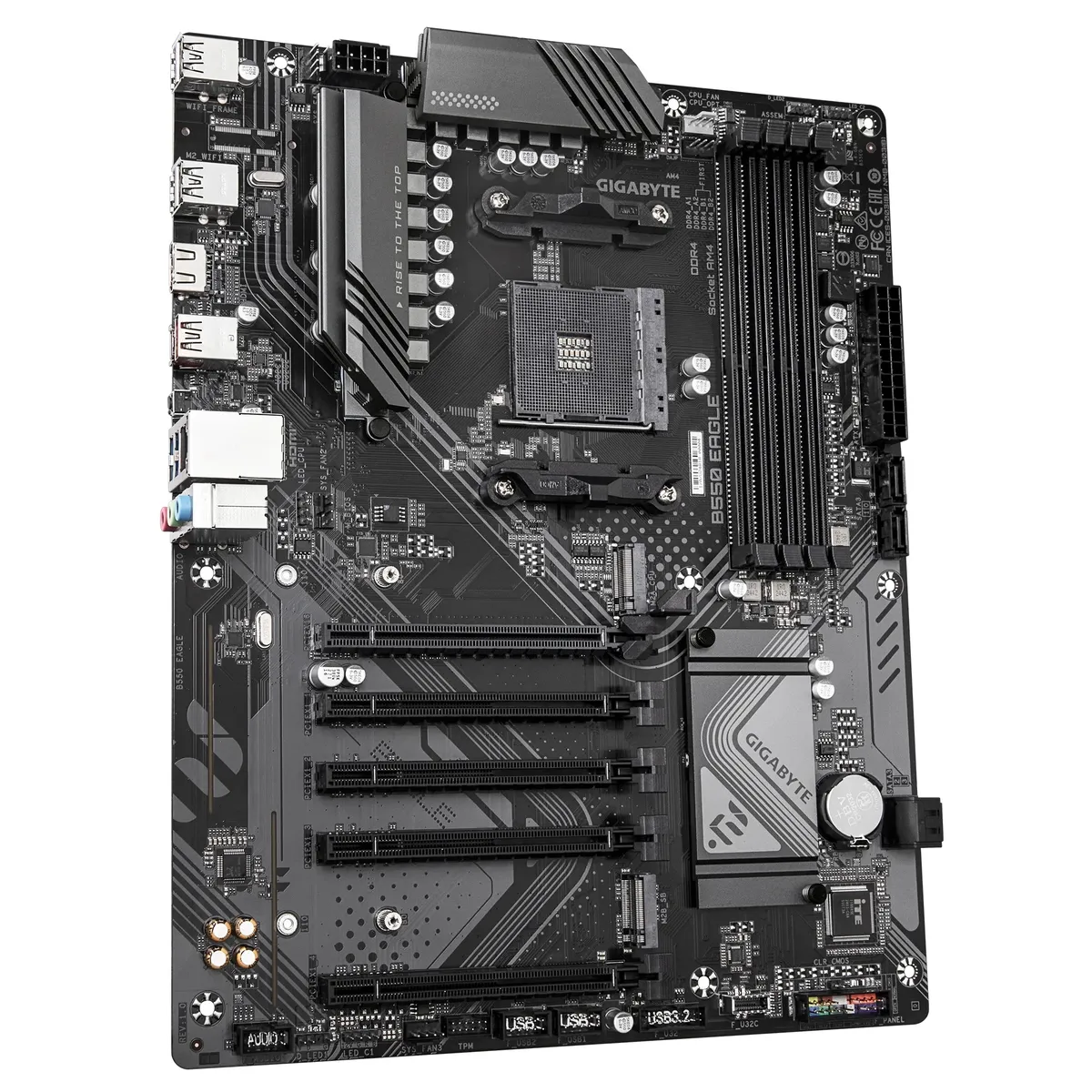 Материнська плата Gigabyte B550 Eagle Socket AM4 - мініатюра 3