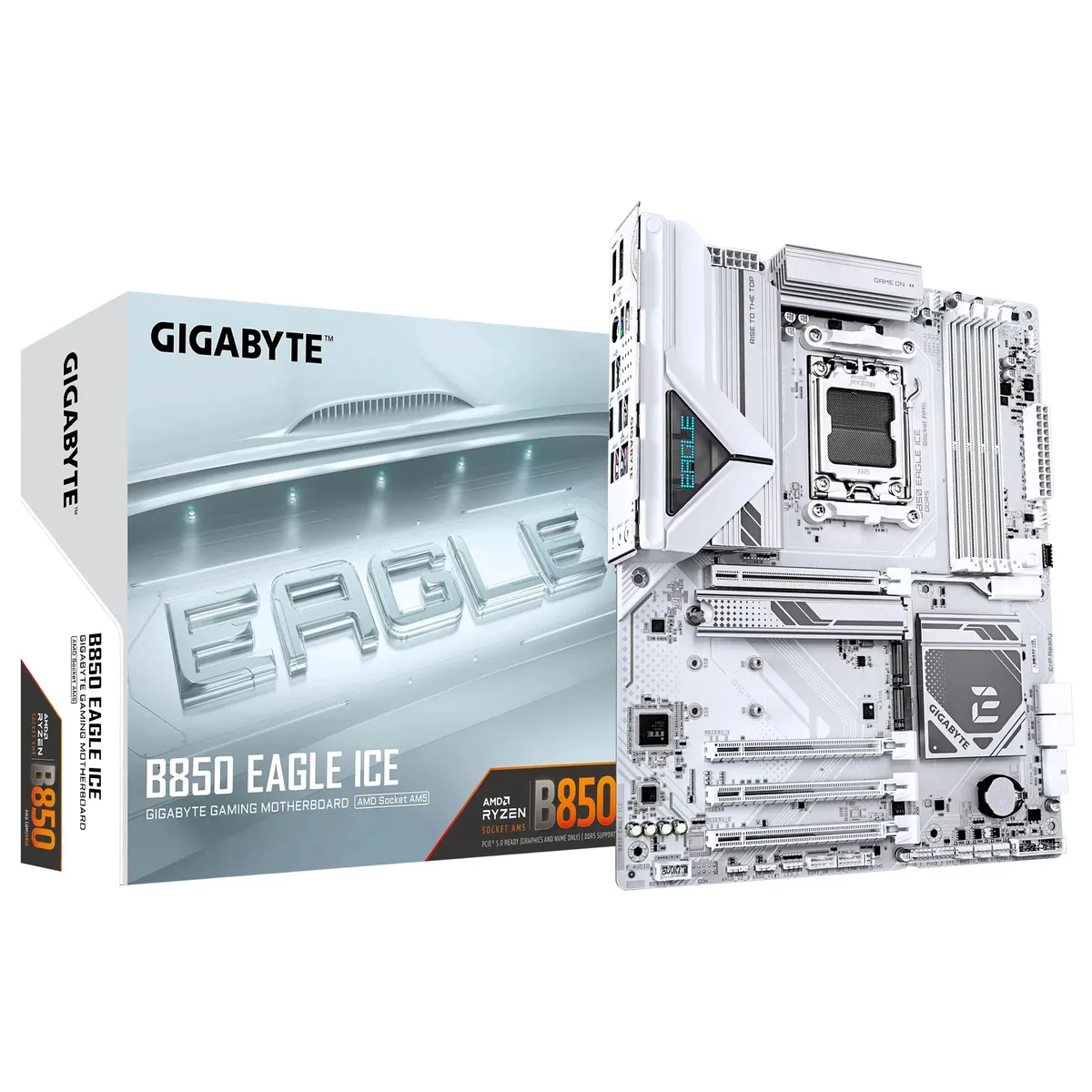 Материнська плата Gigabyte B850 Eagle Ice Socket AM5 - зображення 1
