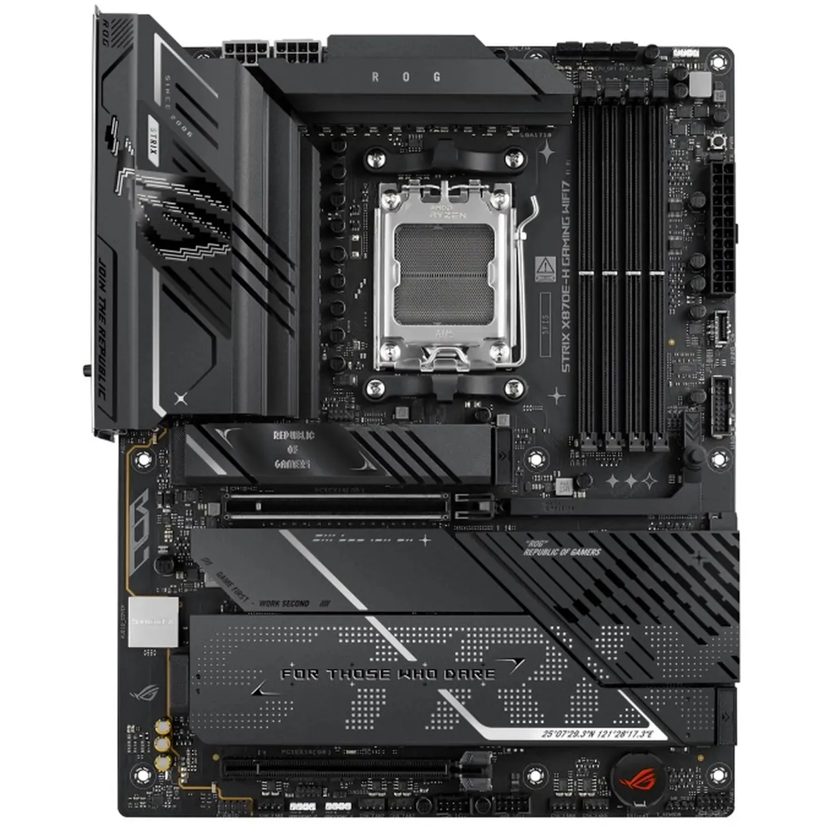 Материнська плата Asus ROG Strix X870E-H Gaming WiFi7 Socket AM5 - мініатюра 13