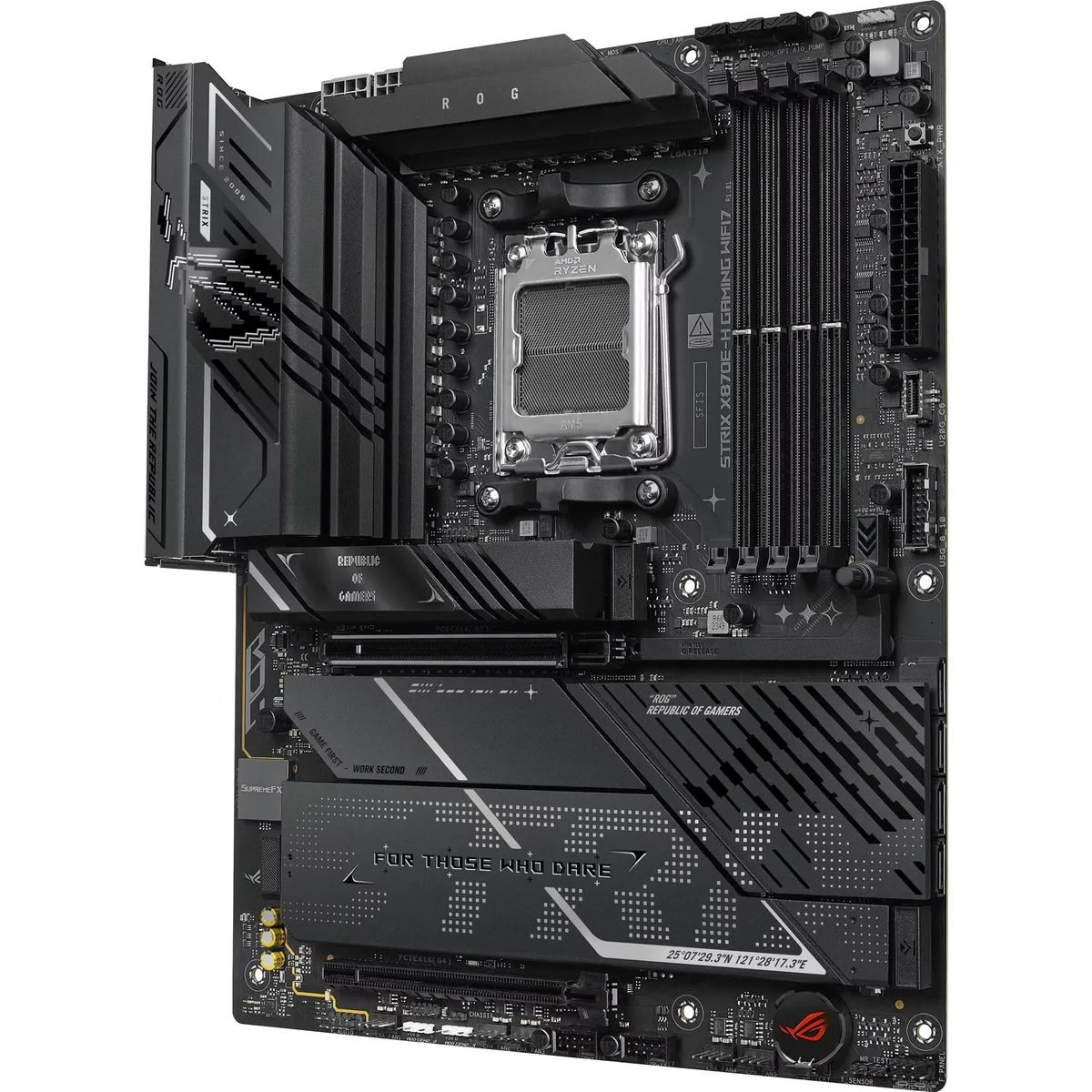 Материнська плата Asus ROG Strix X870E-H Gaming WiFi7 Socket AM5 - мініатюра 2
