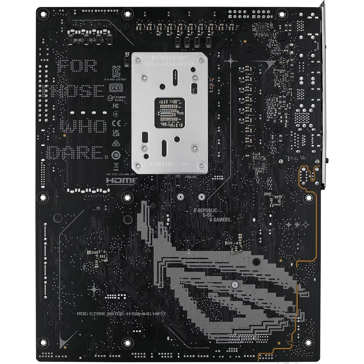 Материнська плата Asus ROG Strix X870E-H Gaming WiFi7 Socket AM5 - мініатюра 8